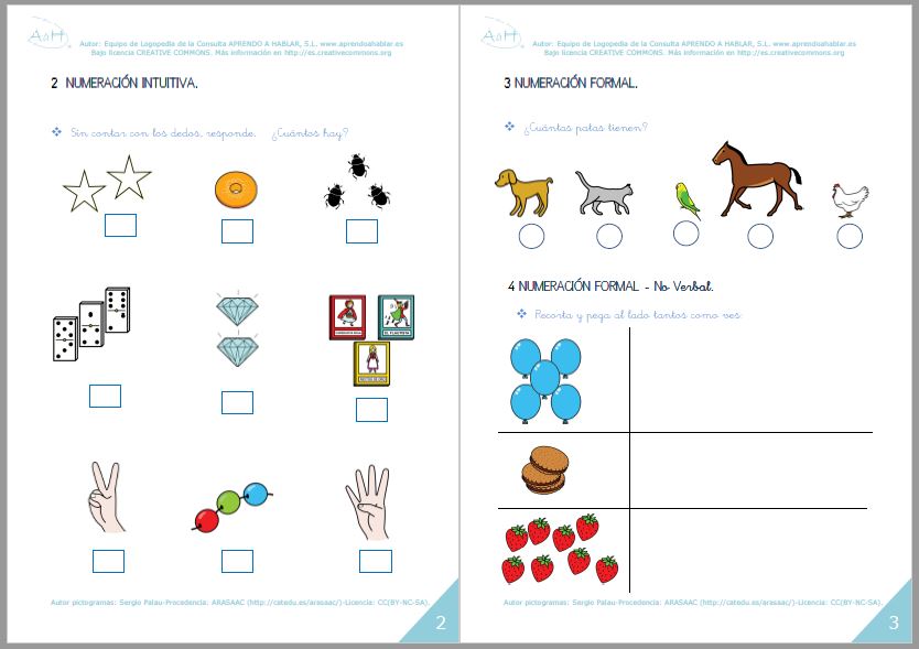 Habilidades lógico matemáticas básicas Pictofacile