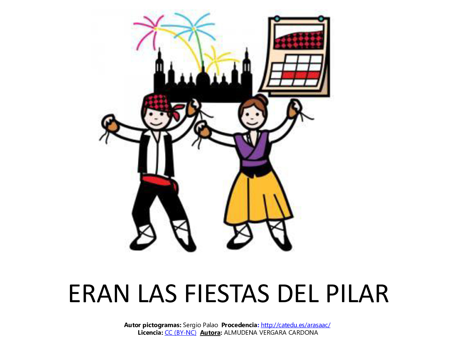 Tablero Cuento Y Actividades Sobre Las Fiestas Del Pilar Pictofacile