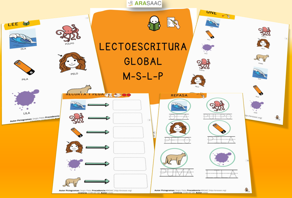 Lecto Escritura Global M P L S Pictofacile