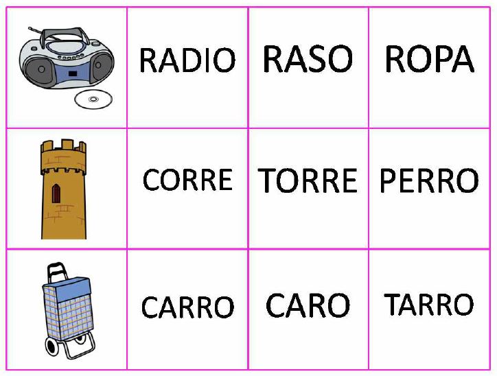 Jugamos a buscar la palabra correcta.