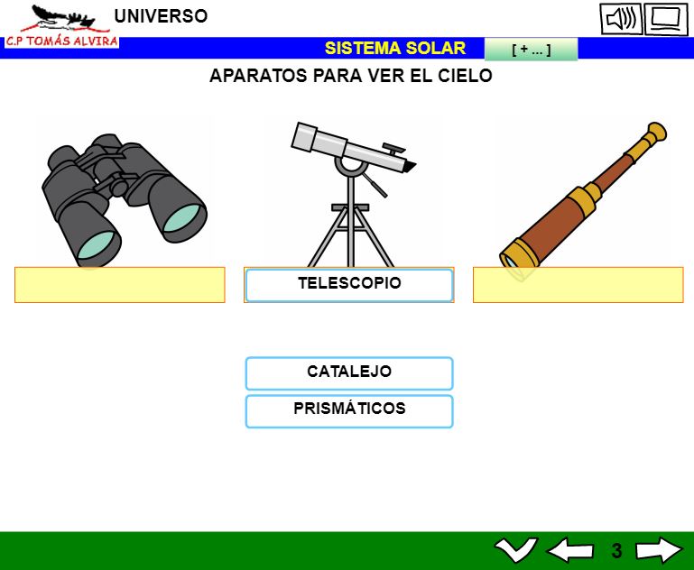 Libro Interactivo Multimedia: Universo y Sistema solar