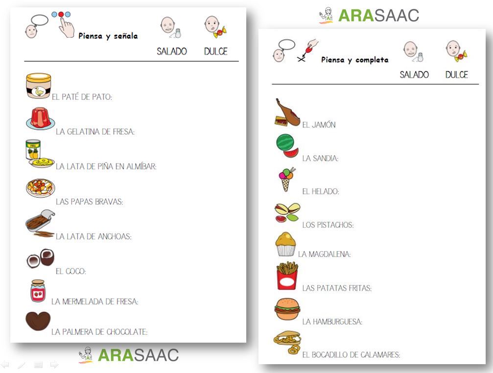 ¿Qué sabor tiene¿ ¿Dulce o salado?