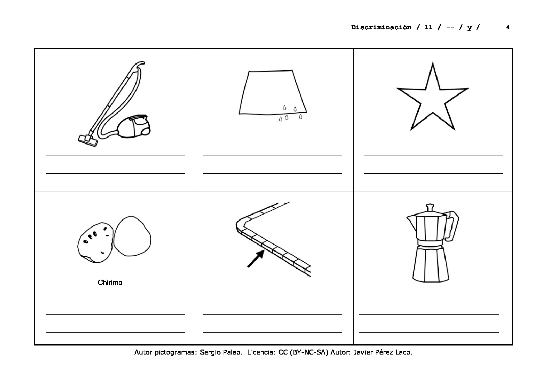 Cuaderno discriminacion /ll/ - /y/