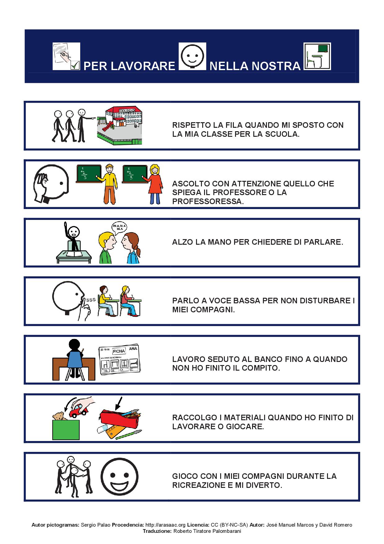 Storia sociale - Consigli per lavorare contenti nella nostra classe