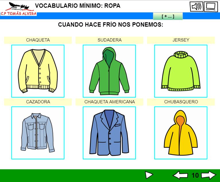 Libro Interactivo Multimedia: Ropa