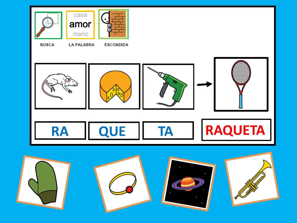 Encuentra la palabra escondida