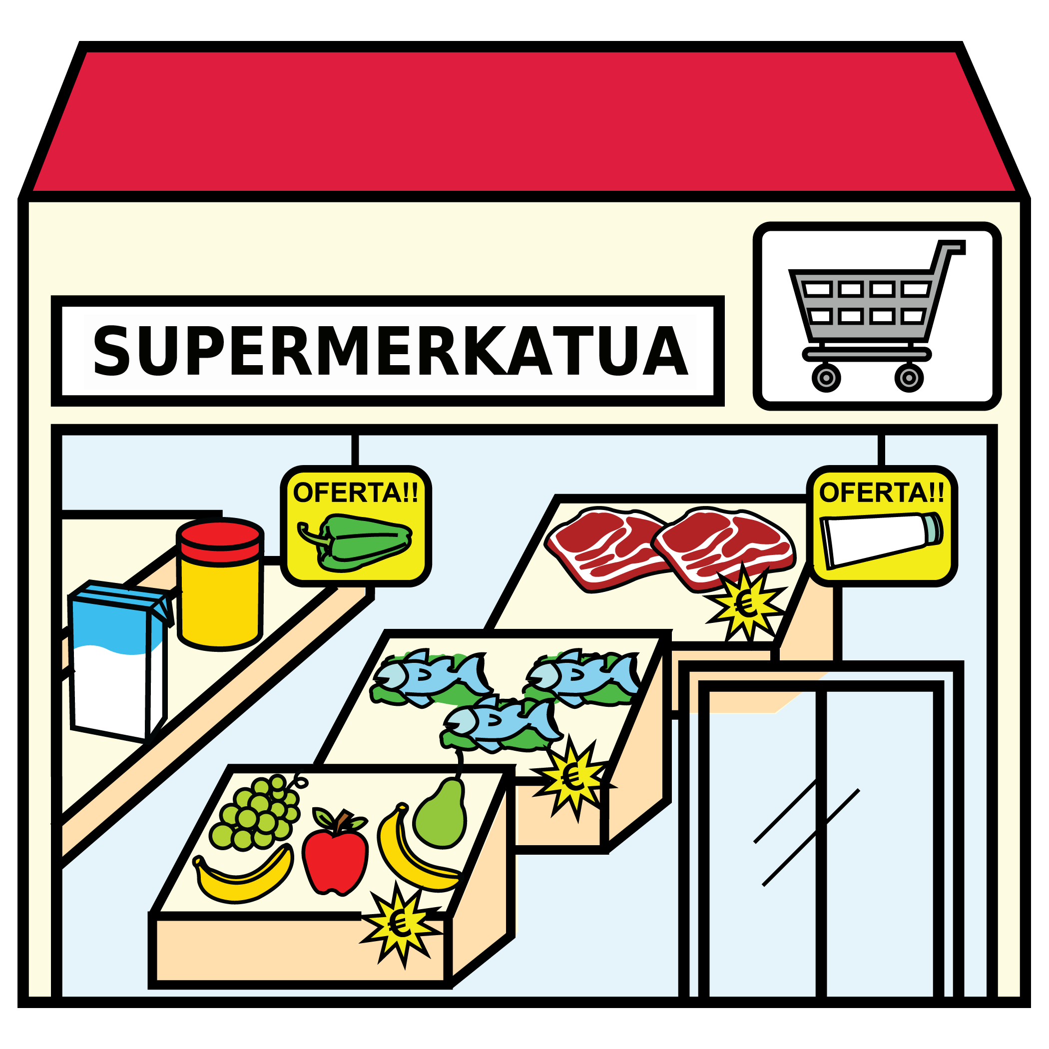 Supermarket карточка