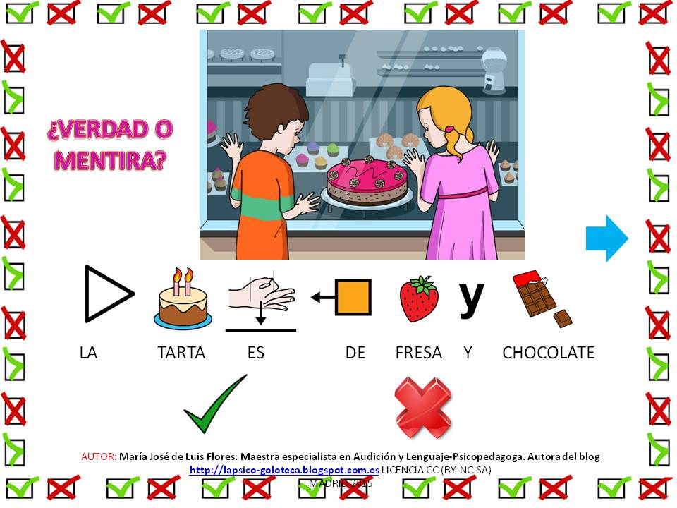 Verdad o mentira.