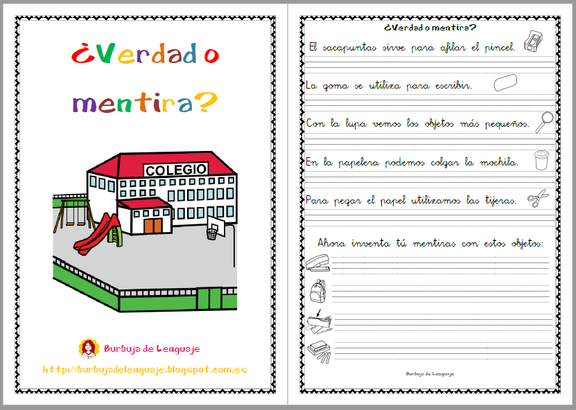 Unidad didáctica - El colegio - Actividades