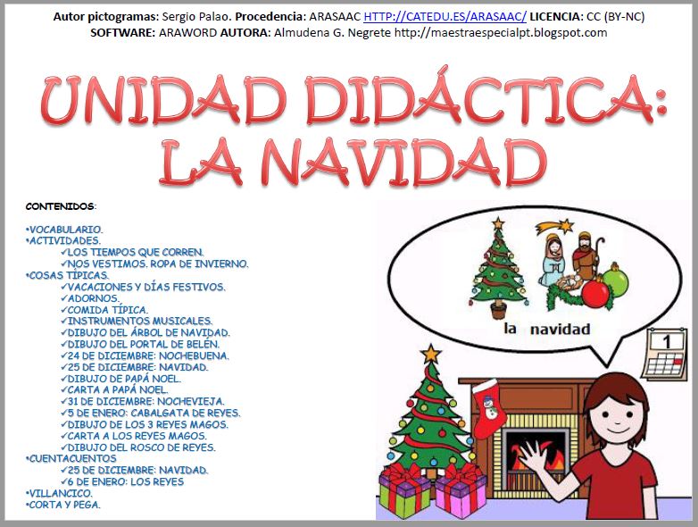 Unidad didáctica - La Navidad