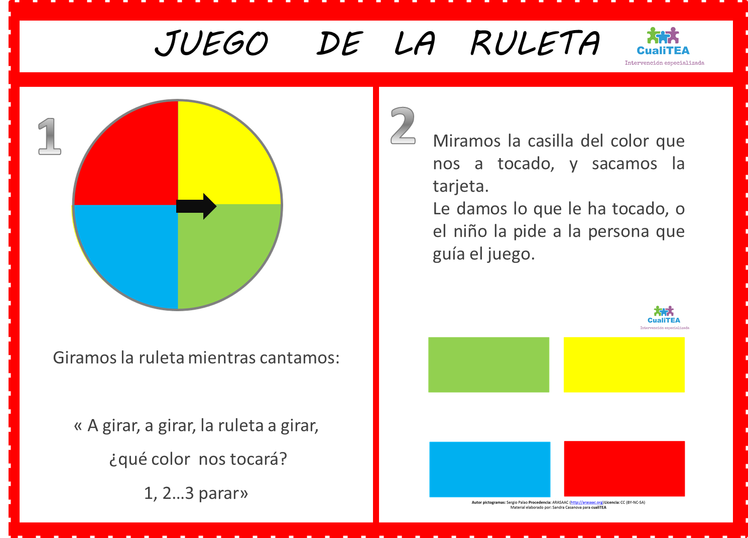 Juego de la ruleta de peticiones