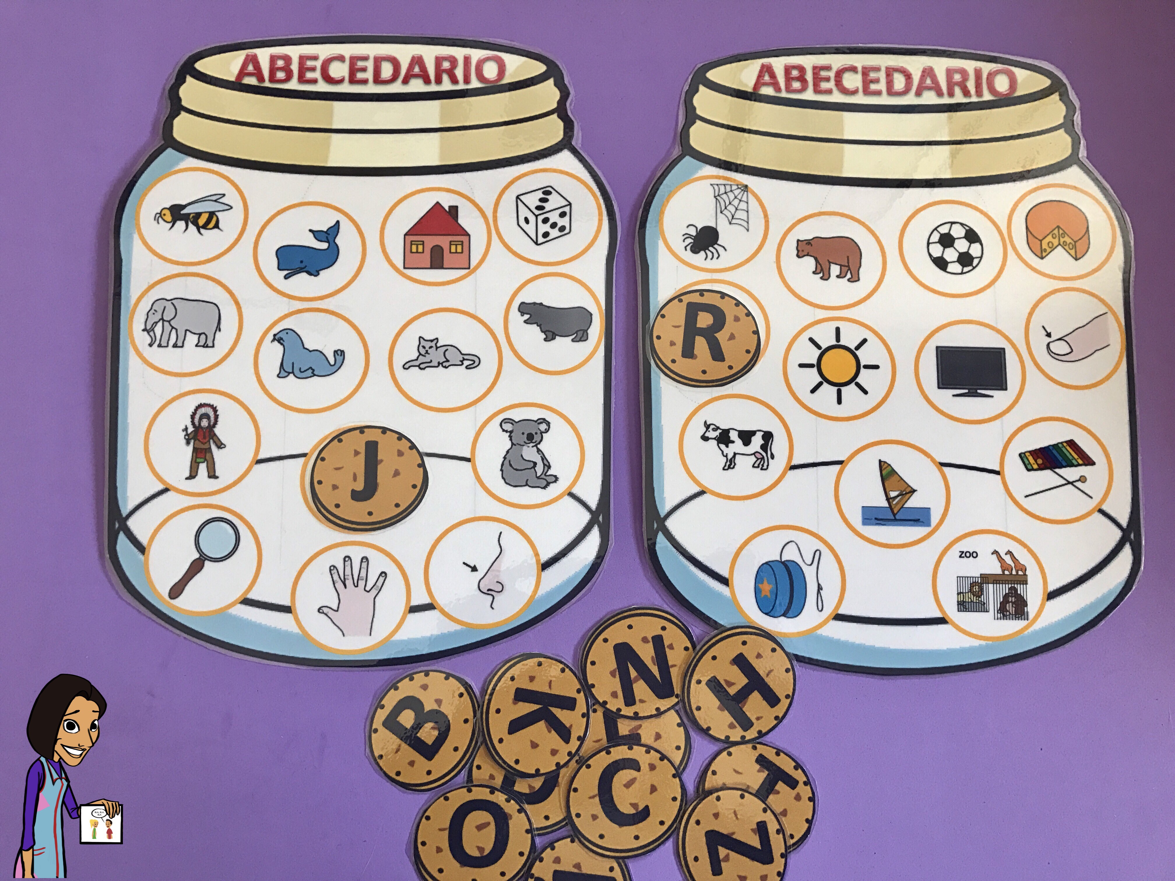 El abecedario - alfabeto de las galletas