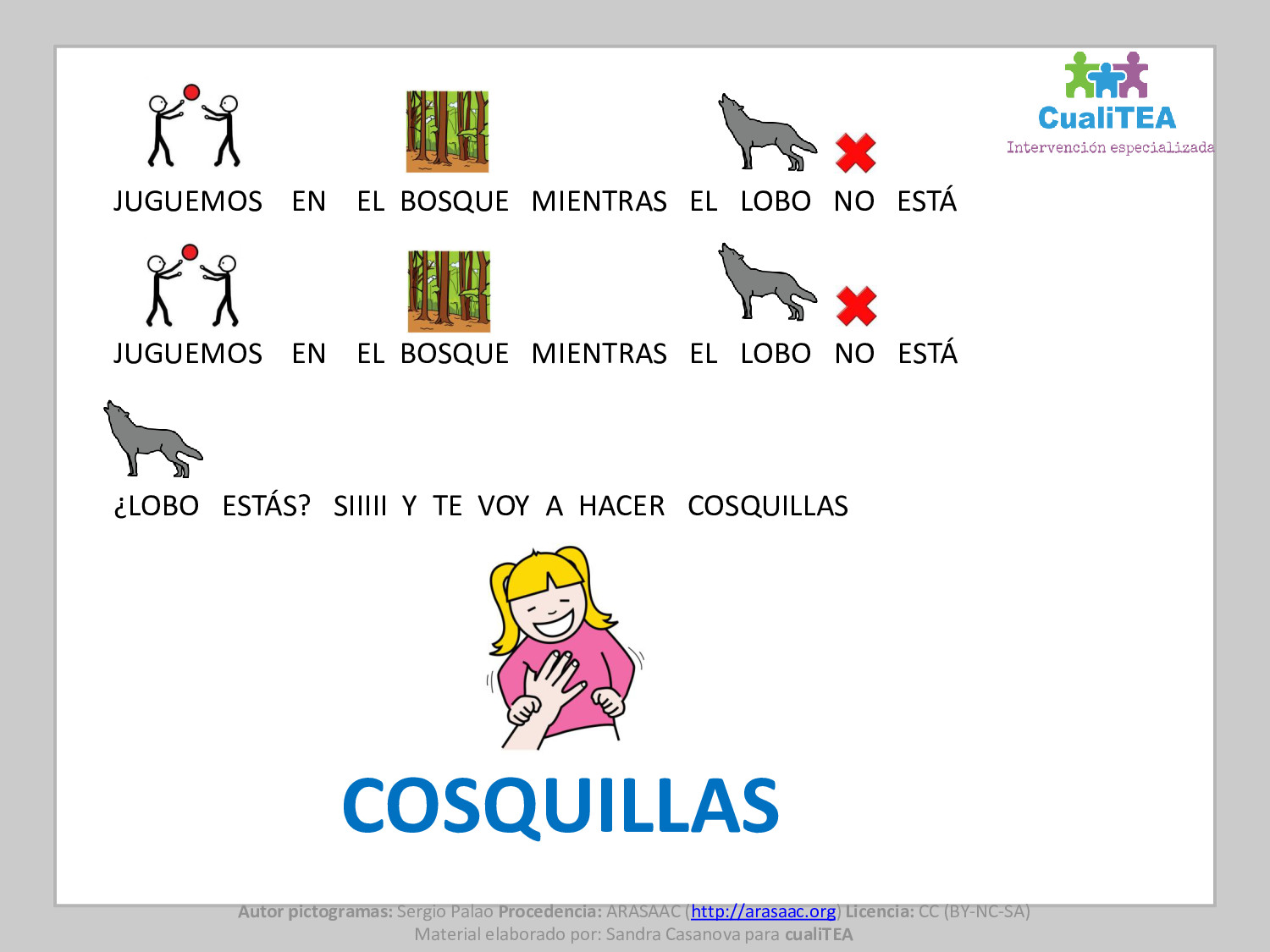 Juguemos en el bosque canción y vídeo