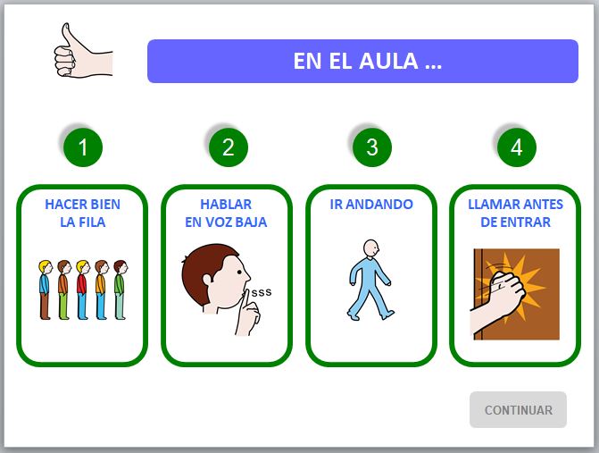 Normas para el colegio