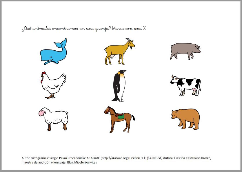 Didactic unit - Farm animals