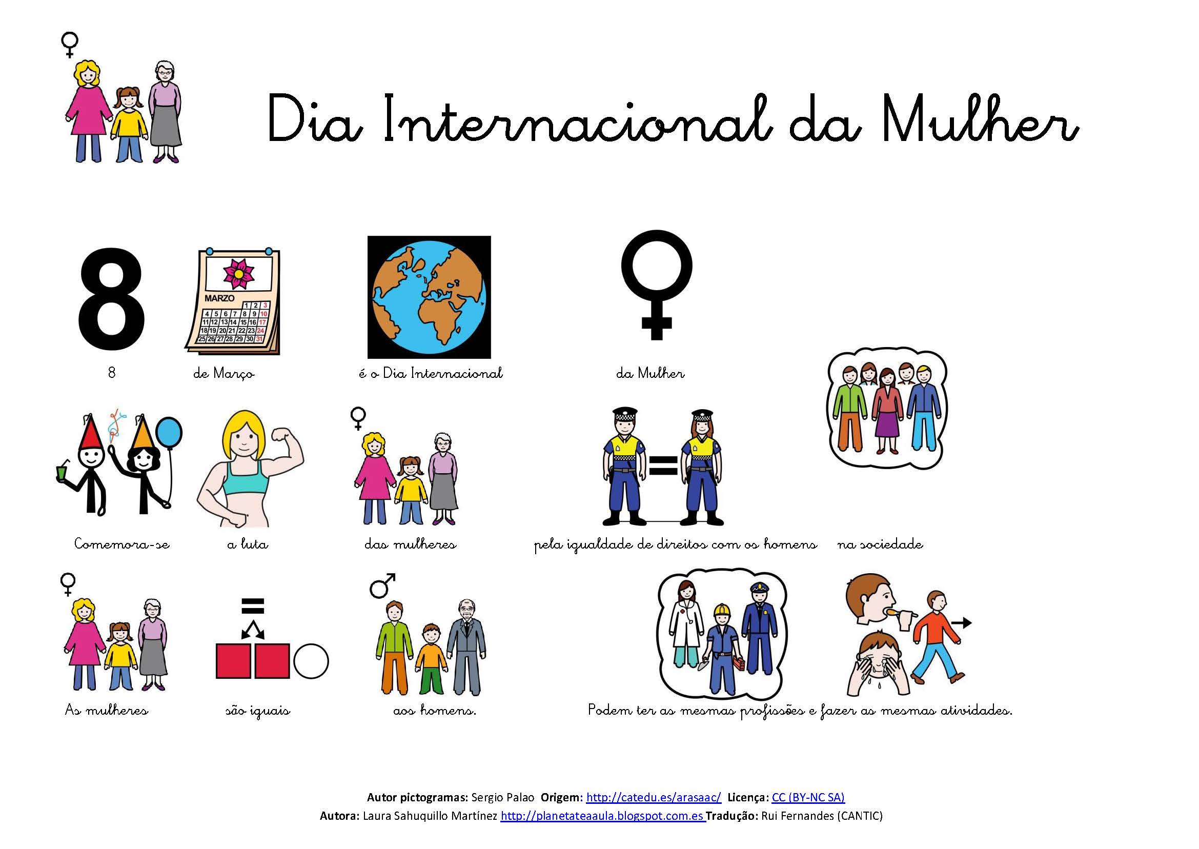 Dia Internacional da Mulher - 8 de Março