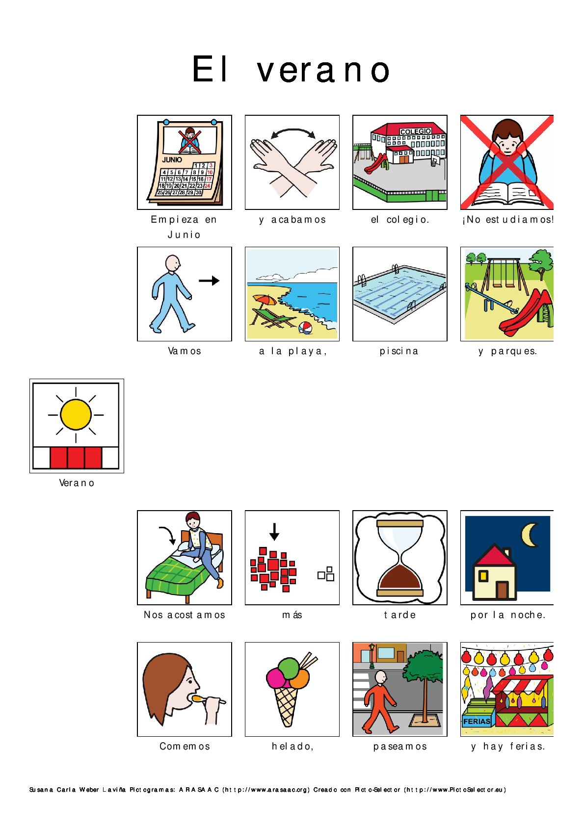 Aprendemos sobre las estaciones del año