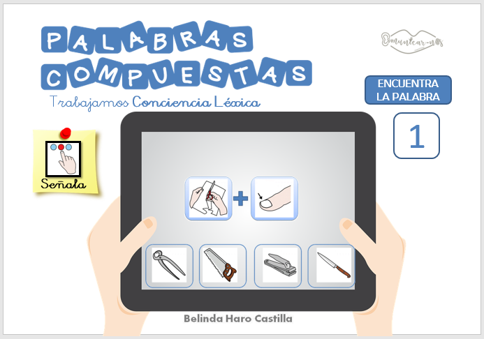Conciencia fonológica: Palabras compuestas - Presentaciones interactivas