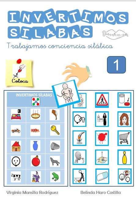 Conciencia silábica: invertir sílabas para formar nuevas palabras