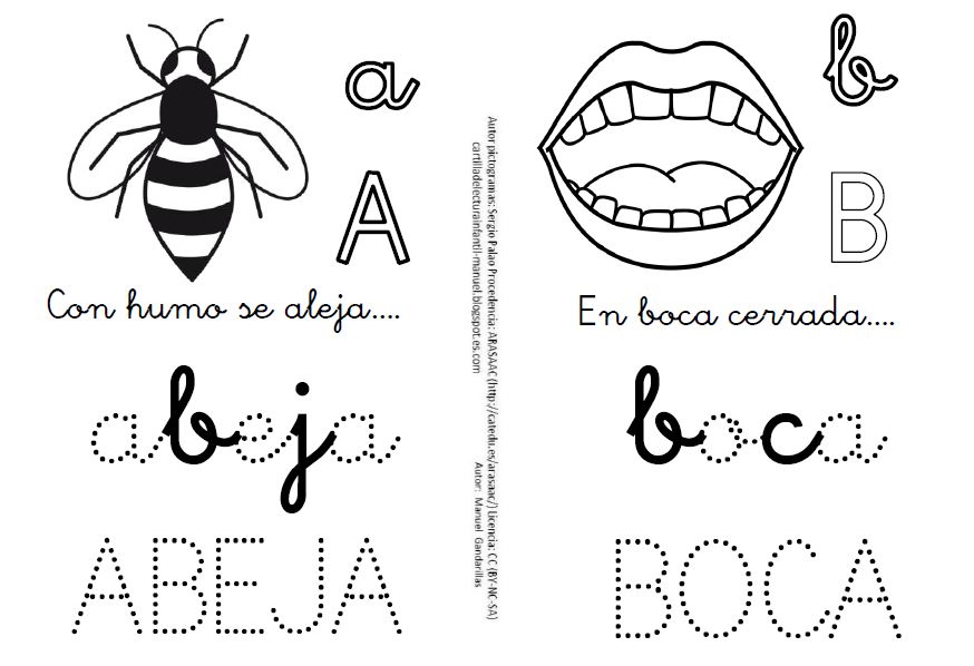 Trabajamos la lectoescritura con el abecedario - alfabeto
