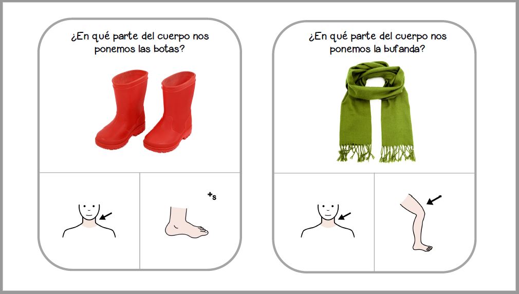 Trabajamos el vocabulario del Invierno