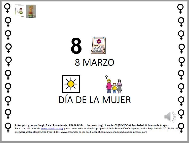 Materiales para trabajar en el Día Internacional de la Mujer