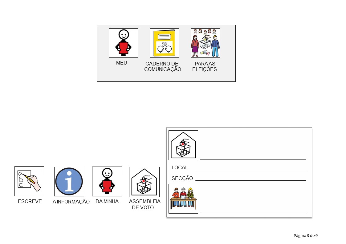 Caderno de comunicação - Eu também voto 