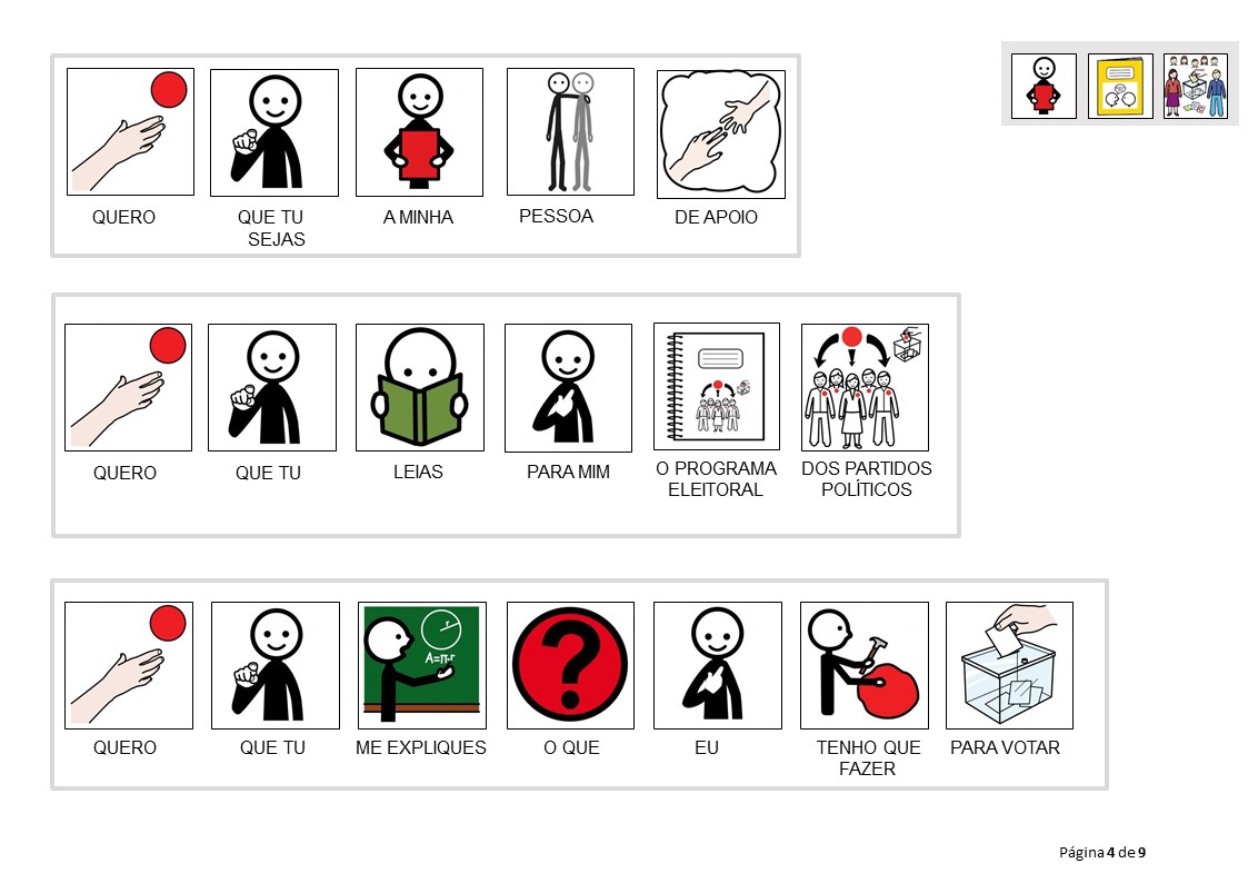 Caderno de comunicação - Eu também voto