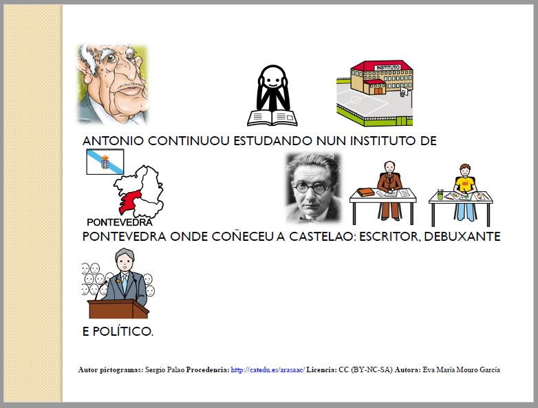 Biografía y actividades sobre el escritor Antonio Fraguas Fraguas