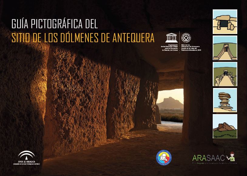 Guía pictográfica - Yo también voy al sitio de los Dólmenes de Antequera