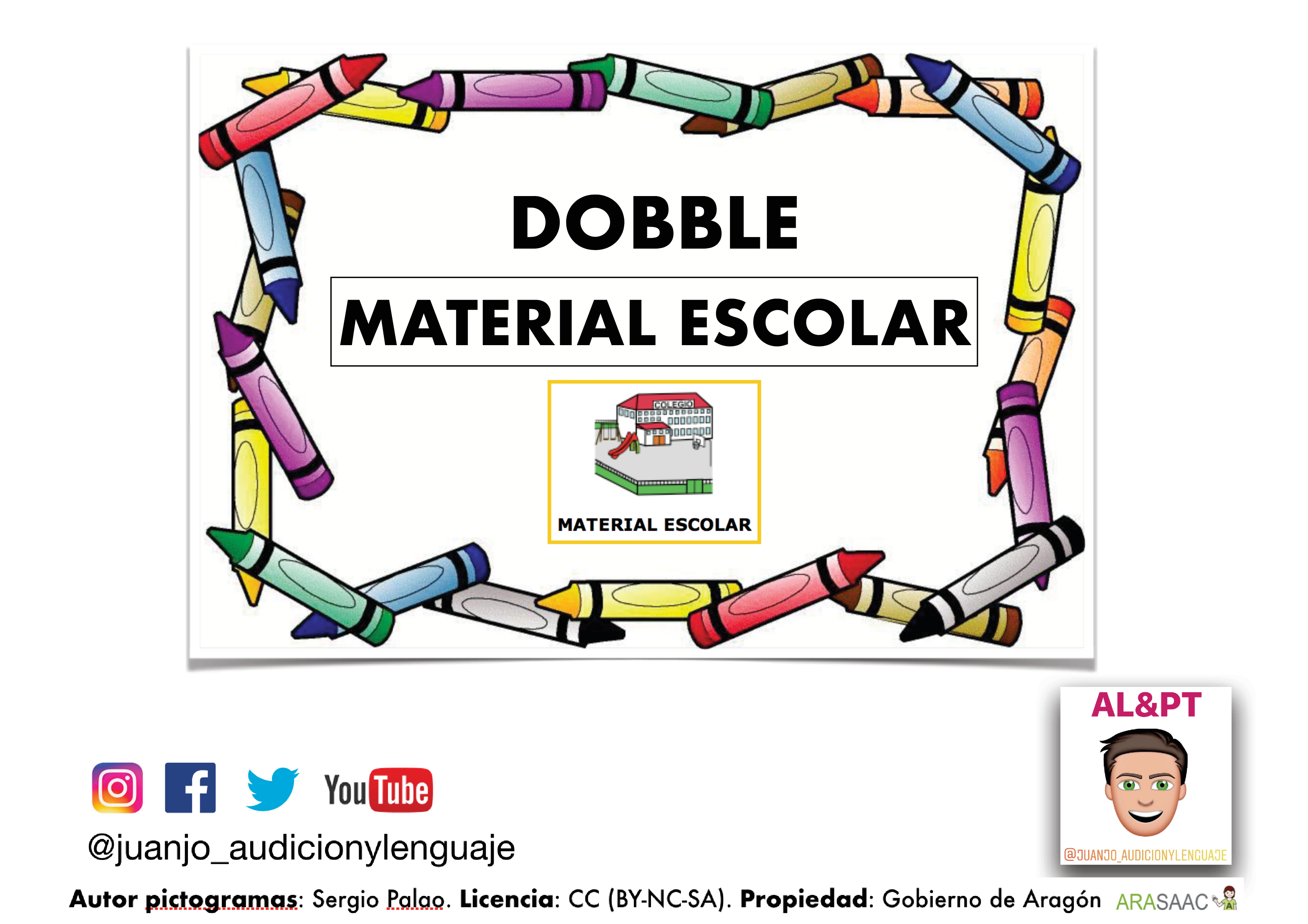 Juego Encuentra el elemento común - Material Escolar