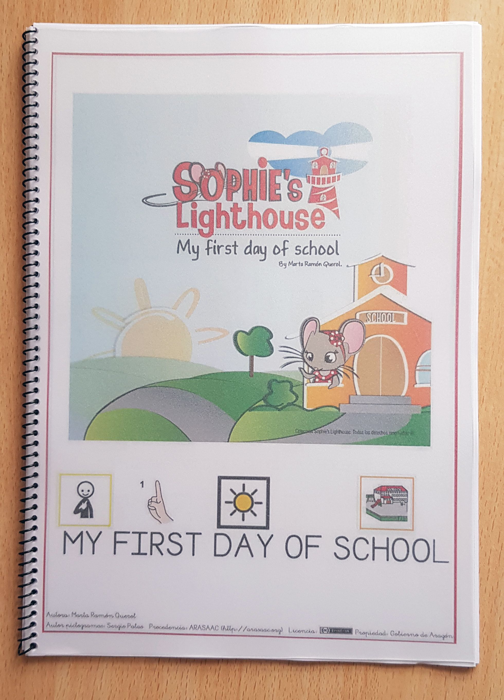 Sophie´s Lighthouse - My first day of school