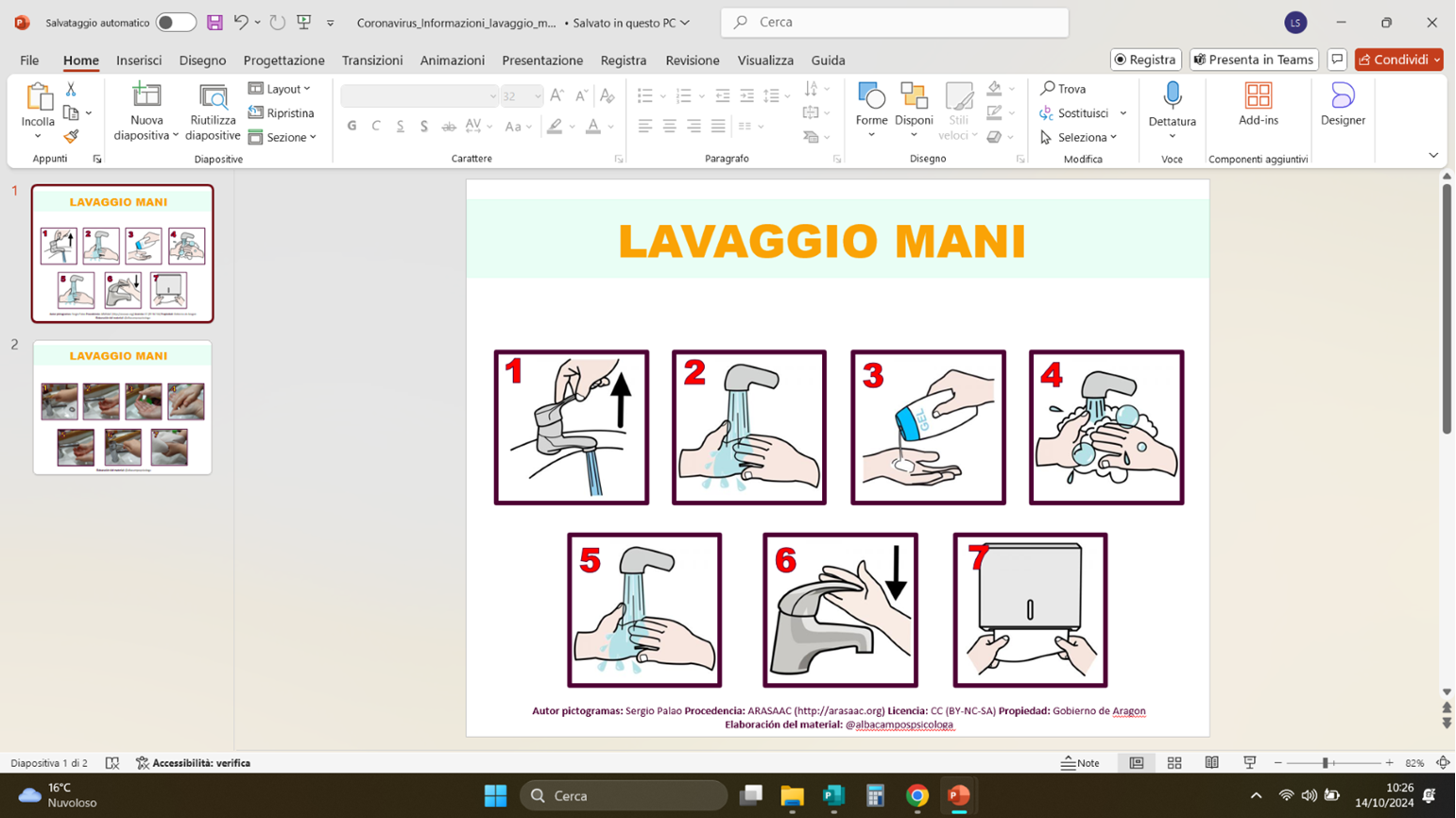 Coronavirus_ Sequenza di lavaggio delle mani