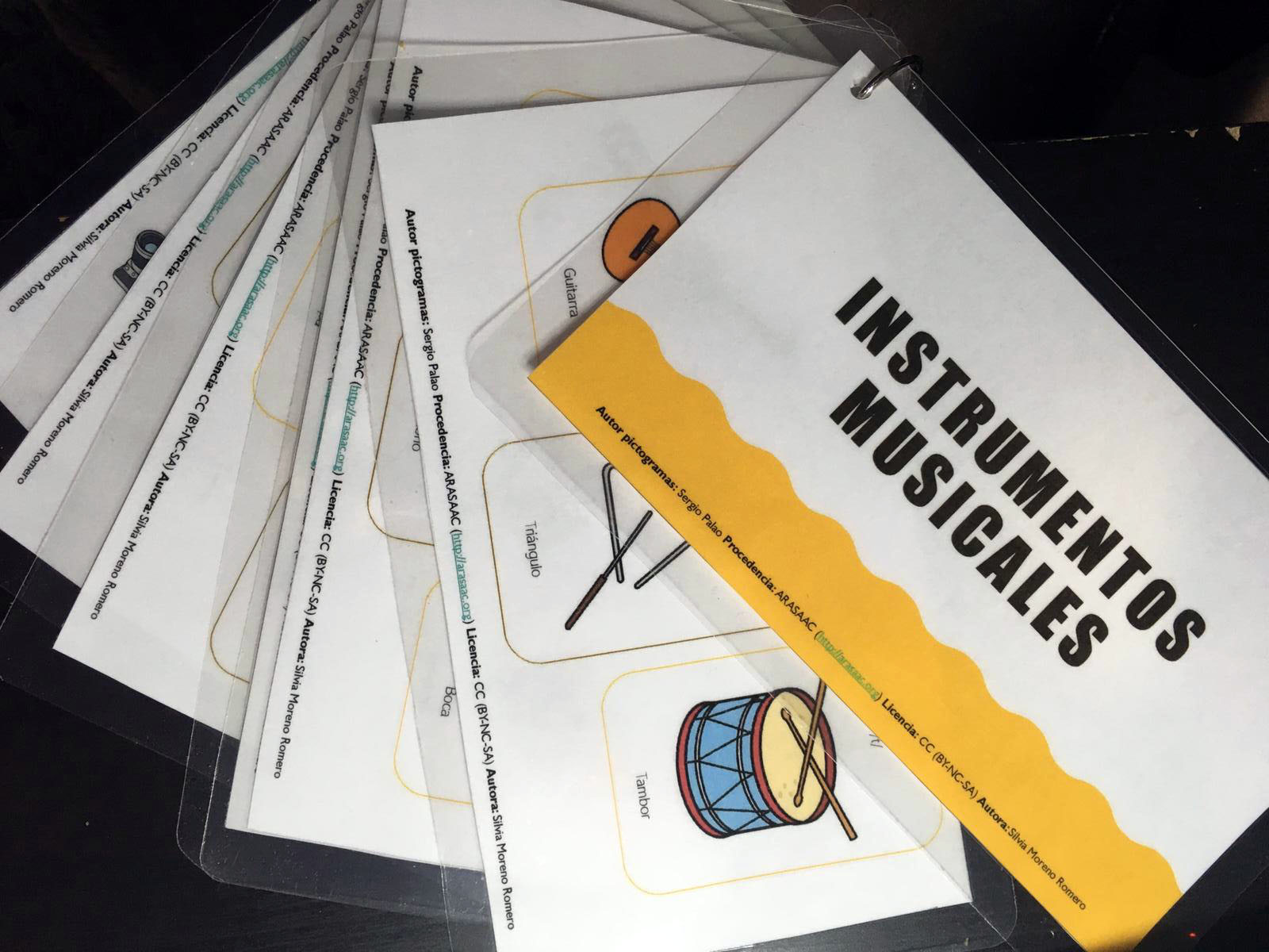 Baraja fonética por campos semánticos y actividades relacionadas