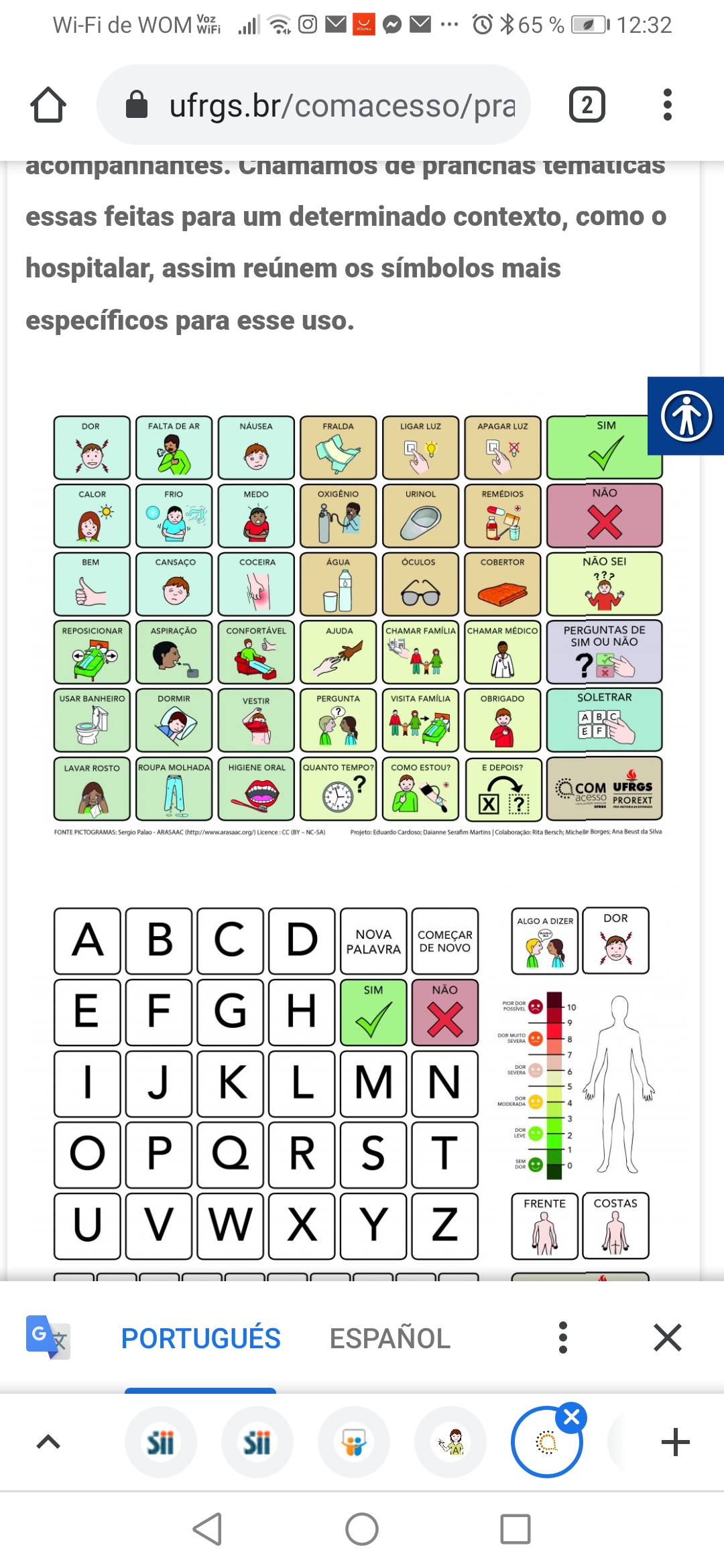  Pranchas CAA Hospitalar - Tableros de comunicación para el hospital 