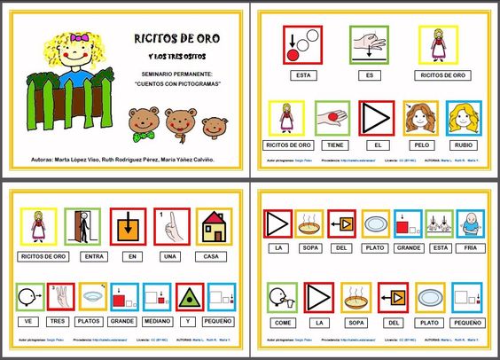 Cuentos clásicos con Pictogramas