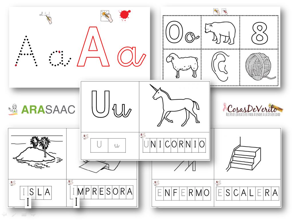 Aprendemos y trabajamos con las vocales