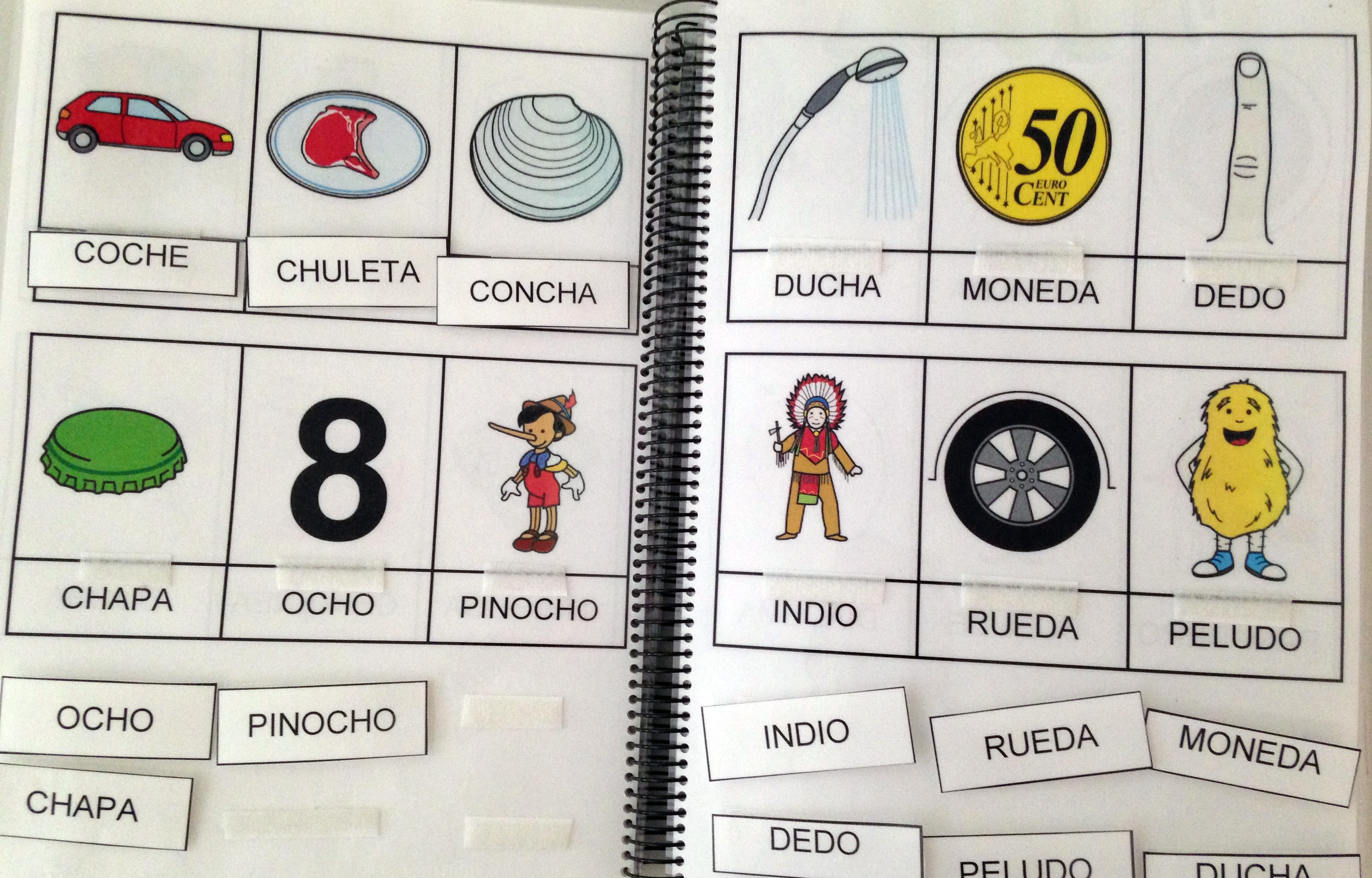 Material TEACCH - Cuadernos de lectura global