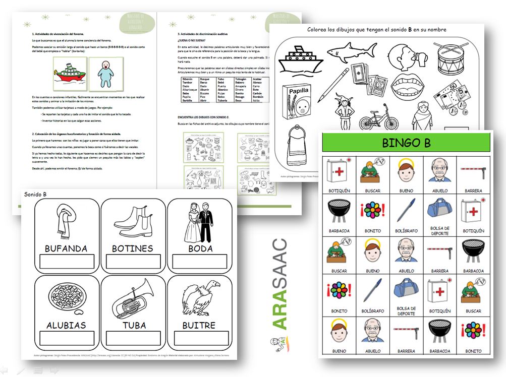 Material Para Articulación De Todos Los Fonemas E Intervención En ...