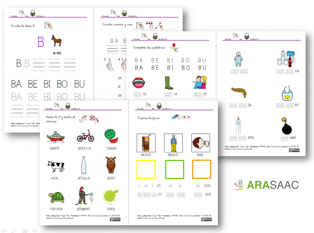 Cuadernillos de lectoescritura