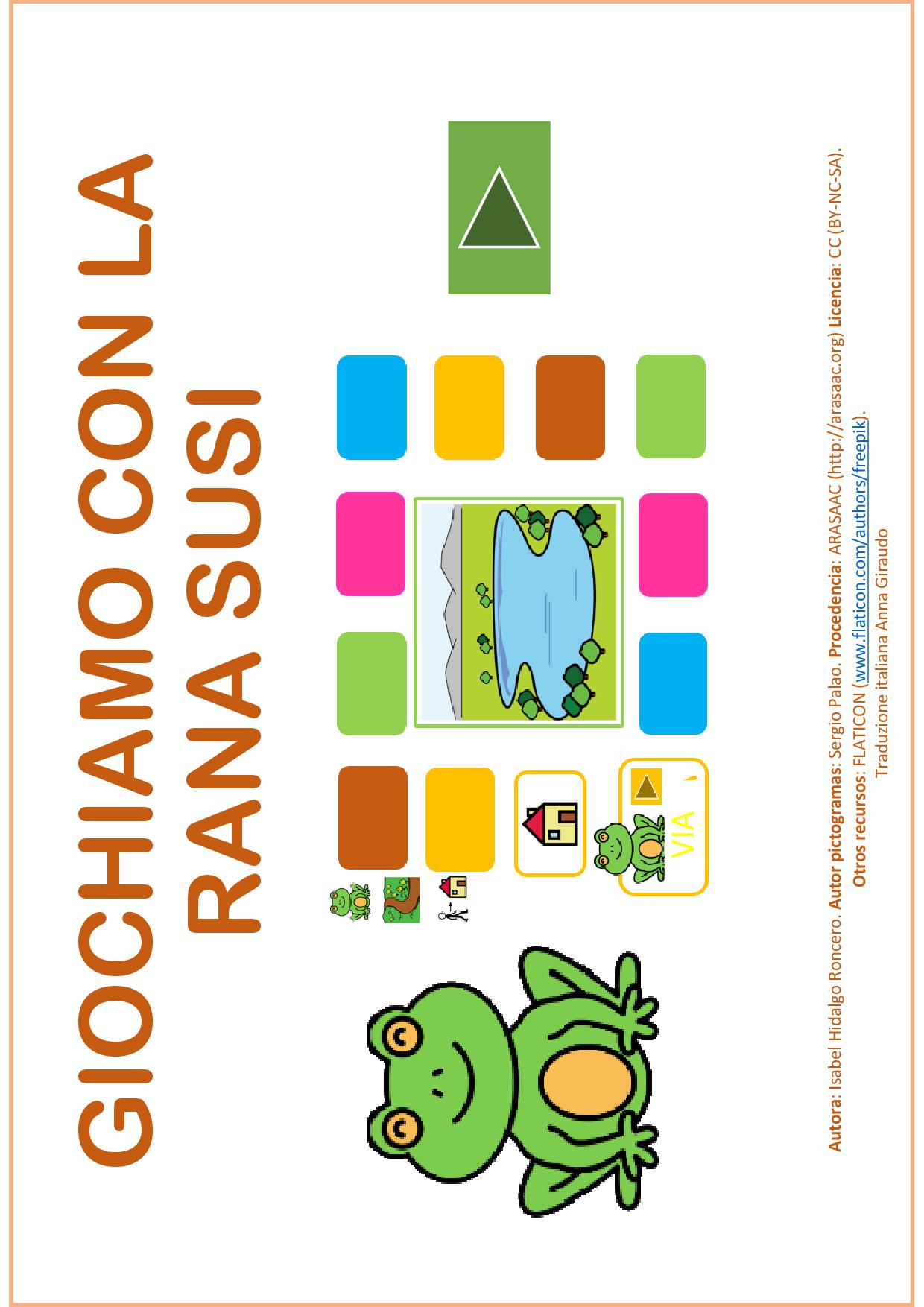 Presentazione interattiva - Giochiamo con la rana Susy