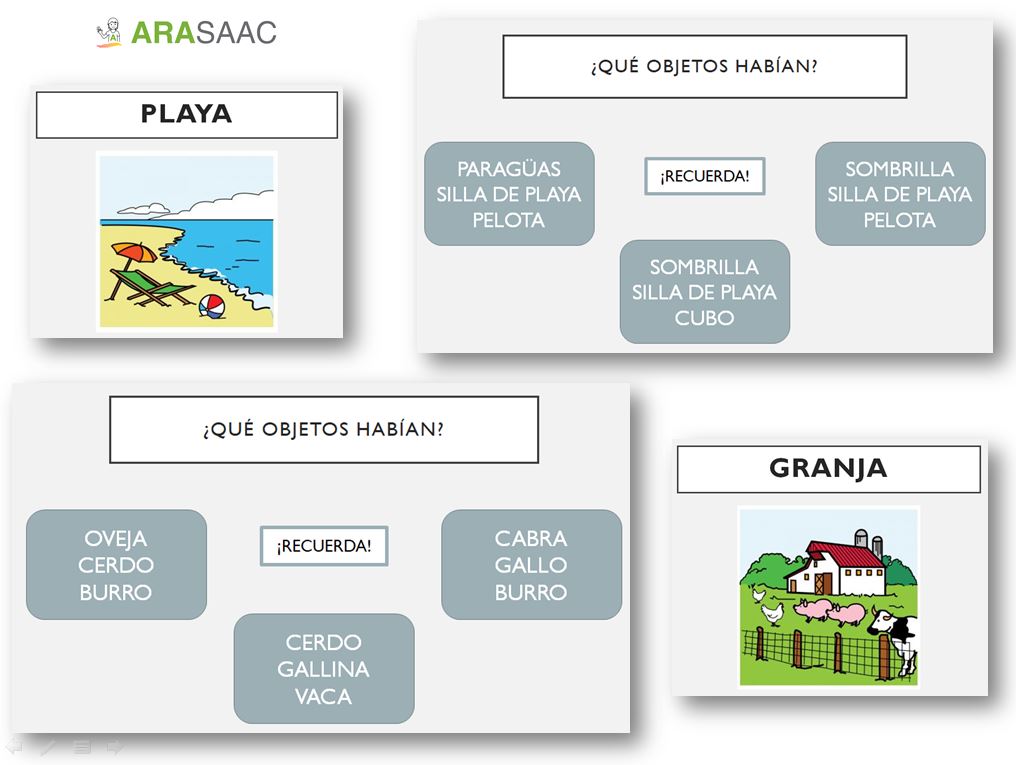 Presentación interactiva - Qué objetos había antes