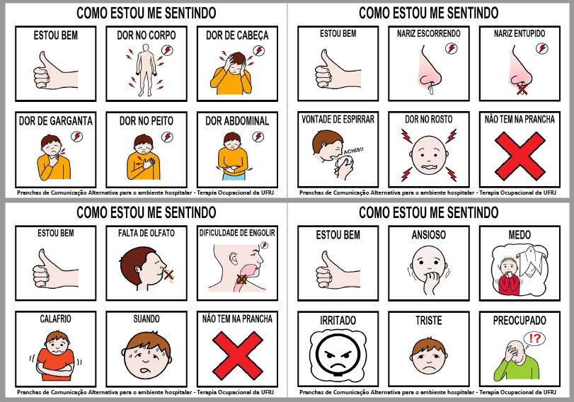  Coronavirus - Caderno de comunicaçao alternativa da TO/UFRJ para pacientes com Covid 19 - Volume 2