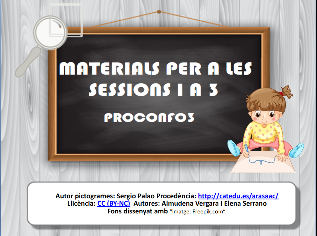 PROCONFO - PROgrama de COnsciència FOnològica - Educació Infantil