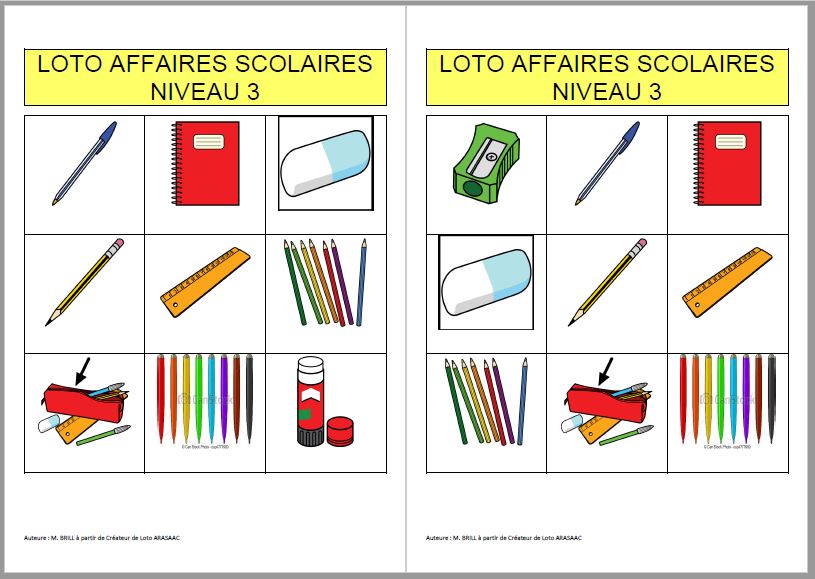 Lotos - Affaires scolaires