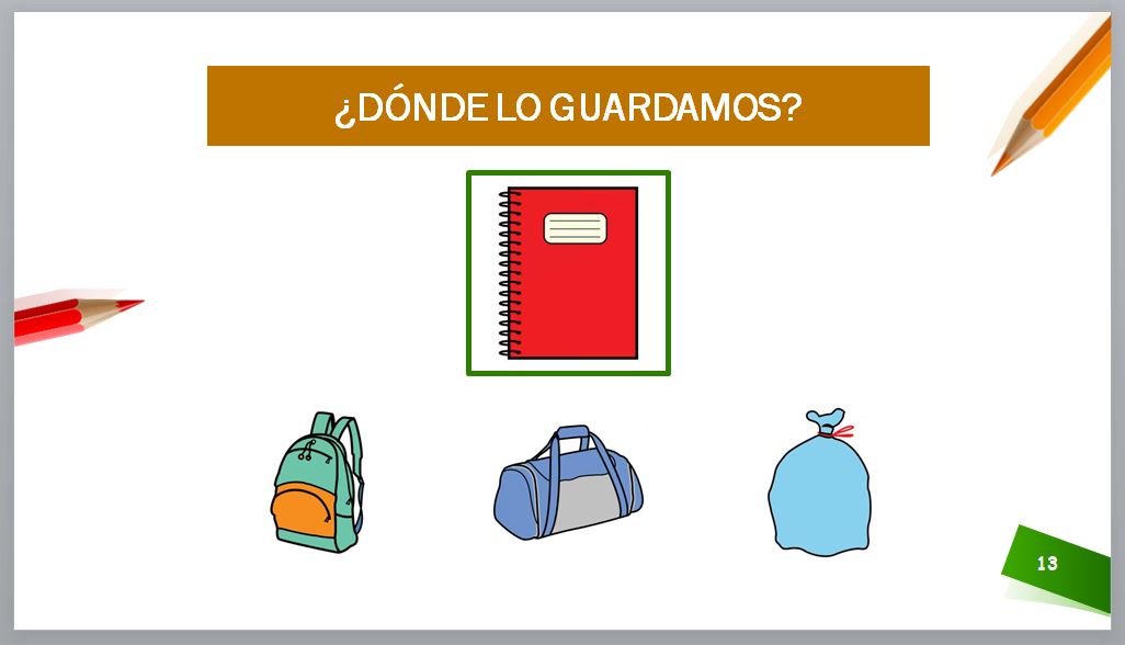 Funciones ejecutivas - ¿Dónde lo guardamos?