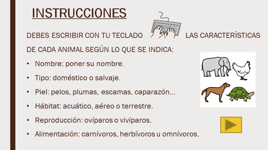 Aprendemos a describir personas y animales