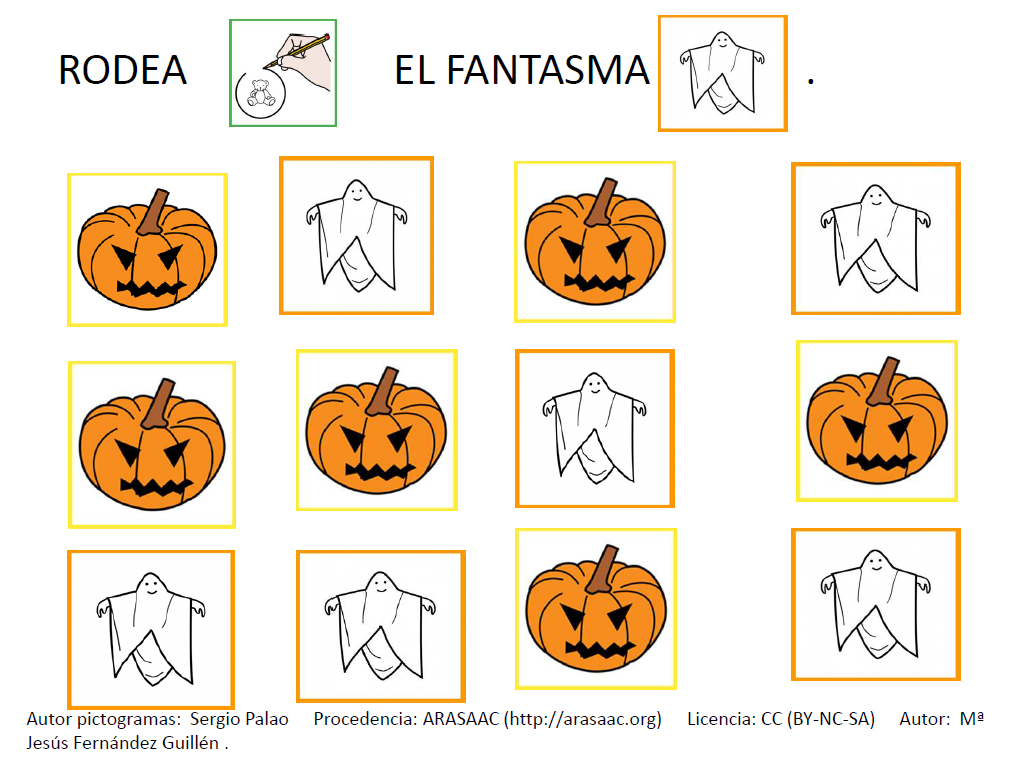 Actividades relacionadas con Halloween.