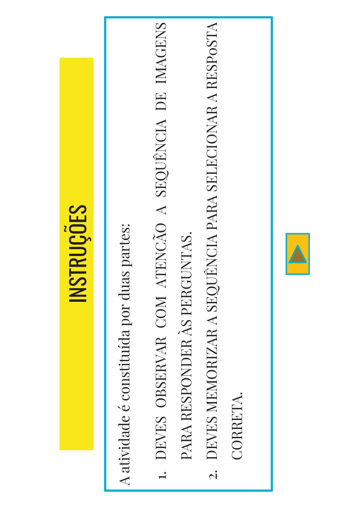 Funções Executivas - Jogando com sequências