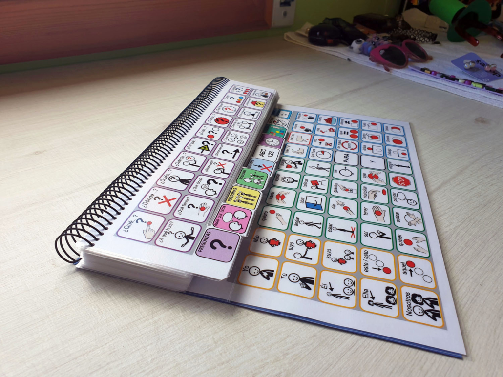 Flipbook - Cuaderno de comunicación - Baja tecnología